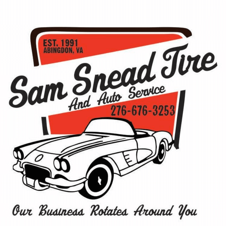 Visual presentation for the Sam Snead Tire & Auto Service website concept